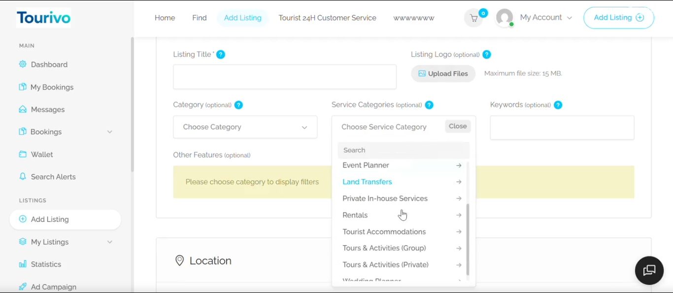 CodeBySajid Luxury Real Estate Portal — screenshot 2